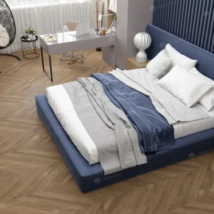 Кварцвиниловая плитка ПВХ Alpine Floor Easy Line ECO 3-25 Французская ёлочка