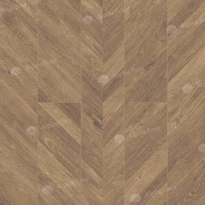 Кварцвиниловая плитка ПВХ Alpine Floor Easy Line ECO 3-25 Французская ёлочка №3