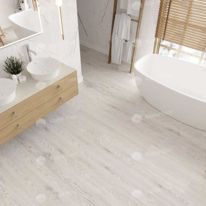 Кварцвиниловая плитка ПВХ Alpine Floor Easy Line ECO 3-1 Дуб Арктик №6