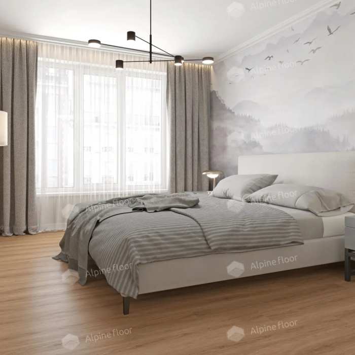 Кварцвиниловая плитка ПВХ Alpine Floor Easy Line ECO 3-21 Дуб рыжий