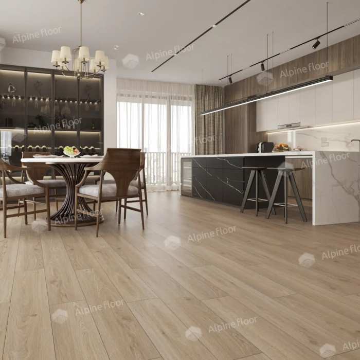 Кварцвиниловая плитка ПВХ Alpine Floor Easy Line ECO 3-28 Дуб Модера №4