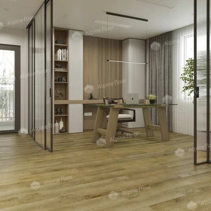 Кварцвиниловая плитка ПВХ Alpine Floor Easy Line ECO 3-34 Дуб Имперский