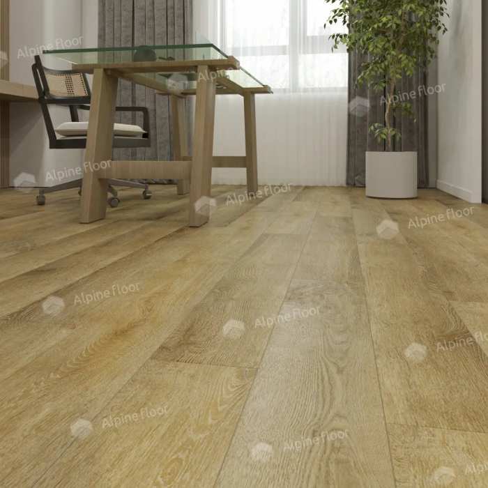 Кварцвиниловая плитка ПВХ Alpine Floor Easy Line ECO 3-34 Дуб Имперский №3