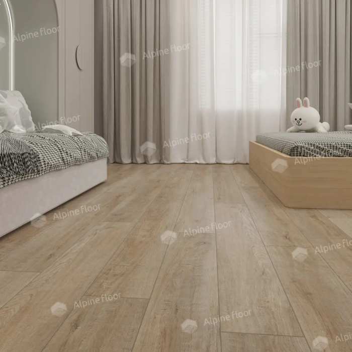 Кварцвиниловая плитка ПВХ Alpine Floor Easy Line ECO 3-39 Дуб Амбер №3