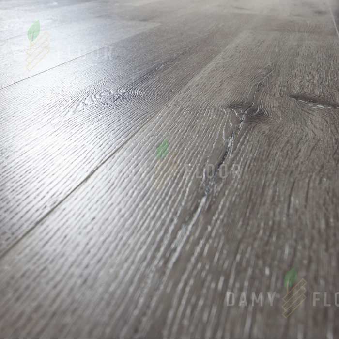 Кварцевый SPC ламинат Damy Floor Family Дуб Мореный T7020-7 №6
