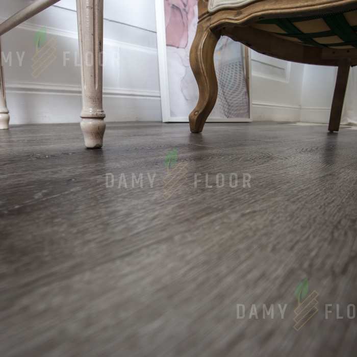 Кварцевый SPC ламинат Damy Floor Family Дуб Мореный T7020-7 №4
