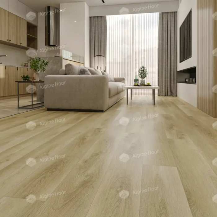 Кварцвиниловая плитка SPC Alpine Floor Intense ECO 9-12 Баварский лес