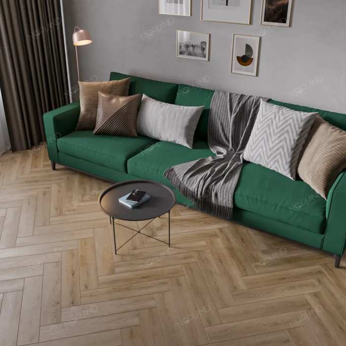 Каменный SPC ламинат Norland Lagom Parquet Sot 1033-6 №4