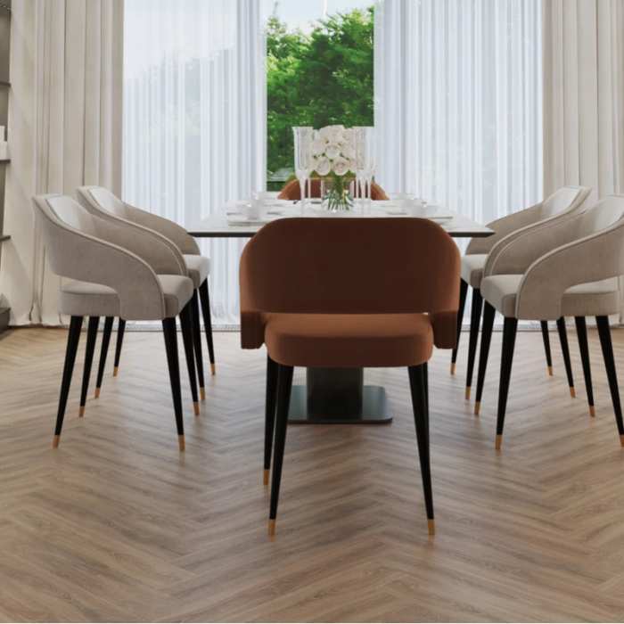 Кварцвиниловая плитка Vinilam Parquet Herringbone Glue Паркет Монпелье GD11355 №3