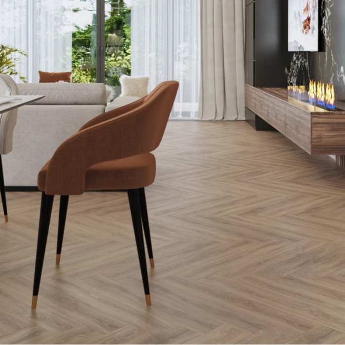 Кварцвиниловая плитка Vinilam Parquet Herringbone Glue Паркет Монпелье GD11355 №2
