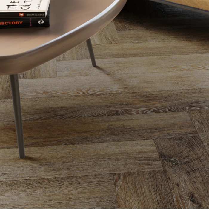 Кварцвиниловая плитка Vinilam Parquet Herringbone Glue Паркет Тусон GD11377 №2
