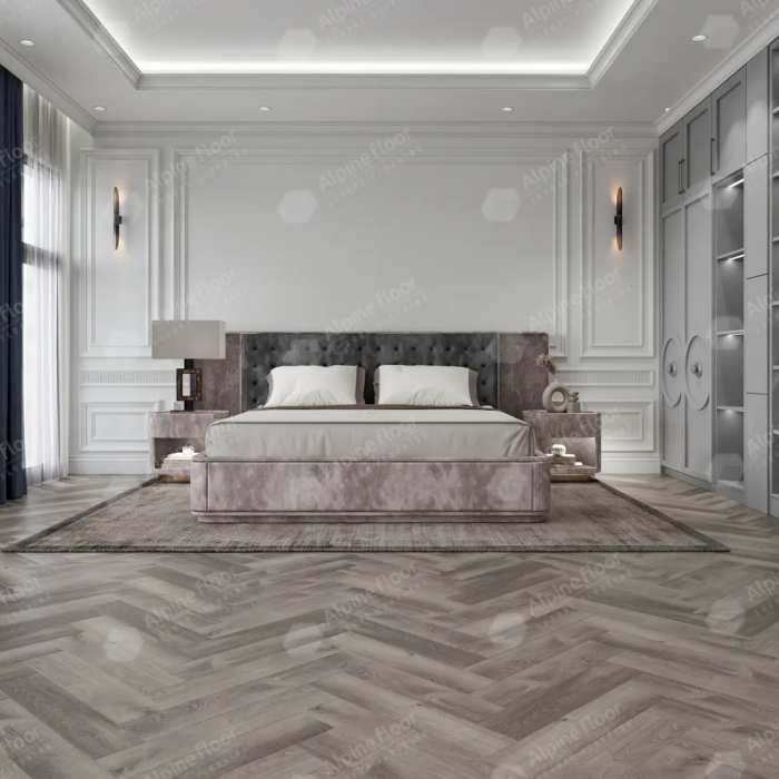 Кварцвиниловая плитка SPC Alpine Floor Parquet Light ECO 13-13 Дуб Мерга №7