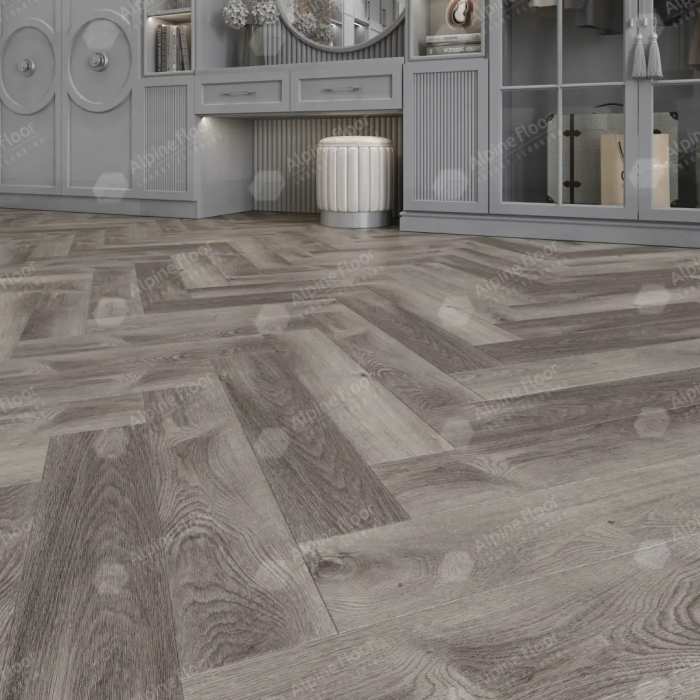 Кварцвиниловая плитка SPC Alpine Floor Parquet Light ECO 13-13 Дуб Мерга №5