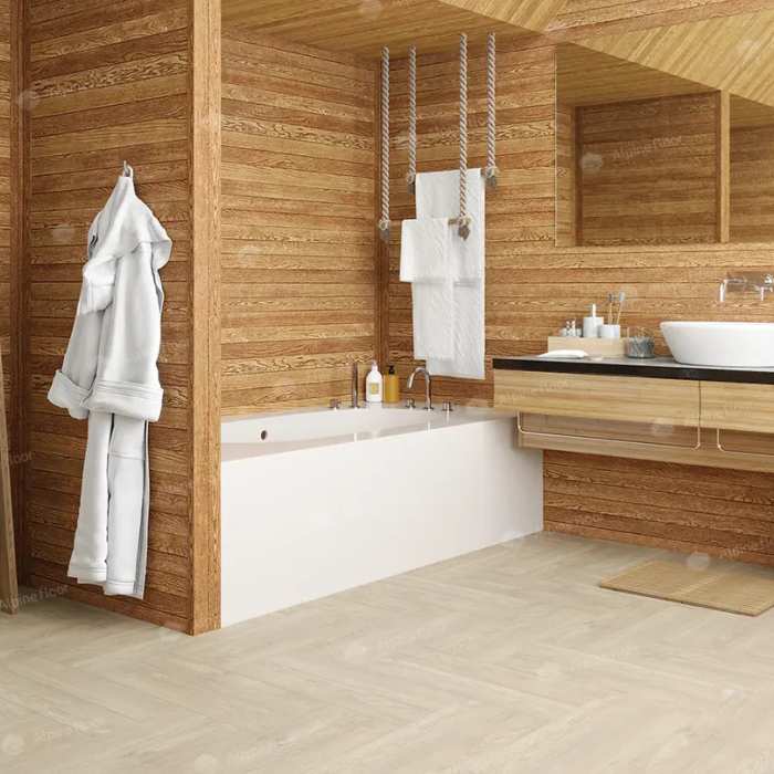 Кварцвиниловая плитка SPC Alpine Floor Parquet Light ECO 13-14 Дуб Адара
