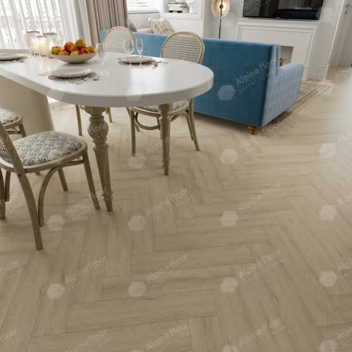 Кварцвиниловая плитка SPC Alpine Floor Parquet Light ECO 13-25 Дуб Денеб