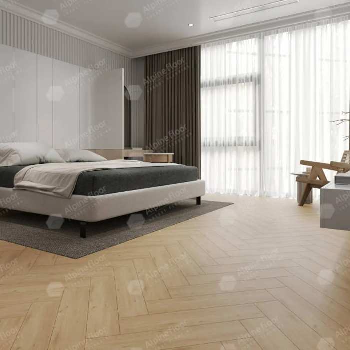 Кварцвиниловая плитка SPC Alpine Floor Parquet Light ECO 13-26 Дуб Лесат №4