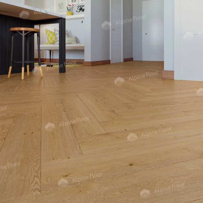 Кварцвиниловая плитка SPC Alpine Floor Parquet Light ECO 13-27 Дуб Хатиса №2