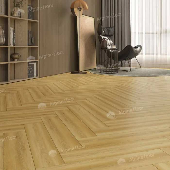 Кварцвиниловая плитка SPC Alpine Floor Parquet Light ECO 13-28 Дуб Поллукс №3