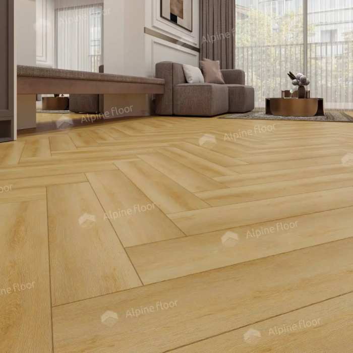 Кварцвиниловая плитка SPC Alpine Floor Parquet Light ECO 13-29 Дуб Батейн №2