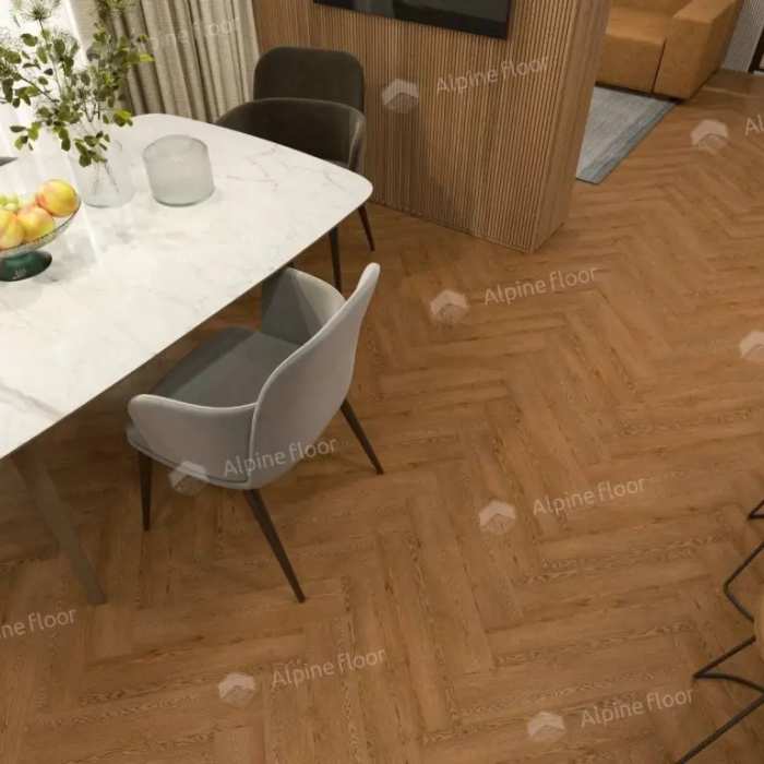 Кварцвиниловая плитка SPC Alpine Floor Parquet Light ECO 13-32 Дуб Селена