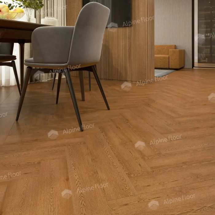Кварцвиниловая плитка SPC Alpine Floor Parquet Light ECO 13-32 Дуб Селена №4