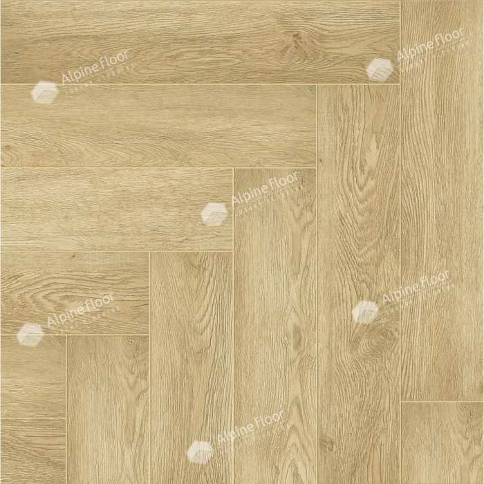 Кварцвиниловая плитка SPC Alpine Floor Parquet Light ECO 13-3 Дуб Ваниль Селект №2