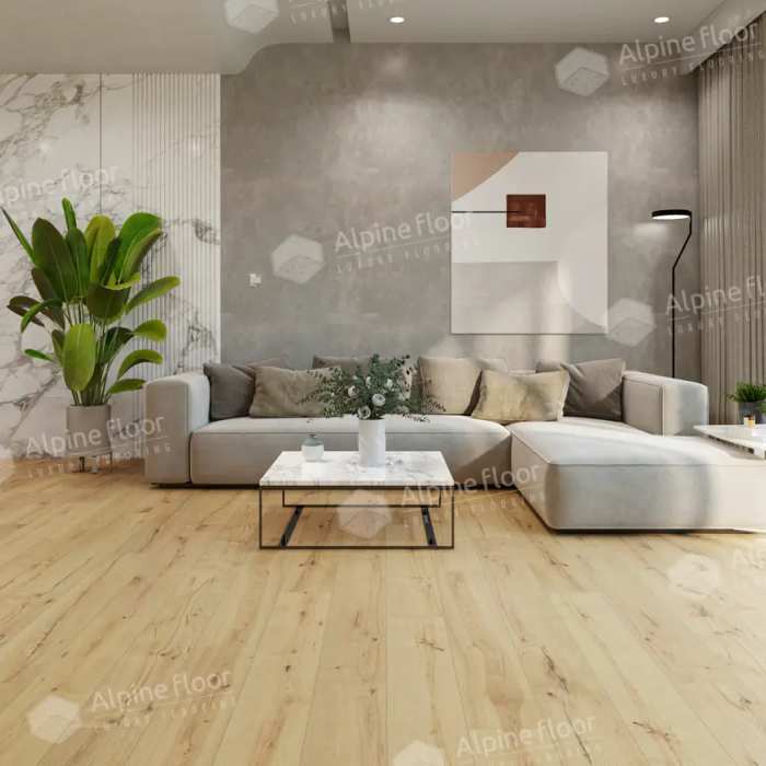 Каменно-полимерная плитка SPC Alpine Floor Pro Nature 61874 Flushing Bay №4