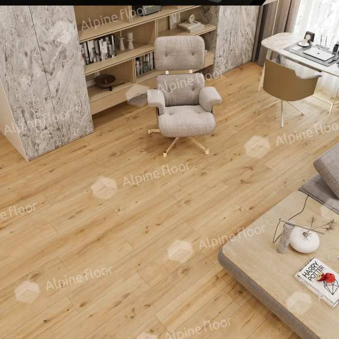 Каменно-полимерная плитка SPC Alpine Floor Pro Nature 62539 Miranda