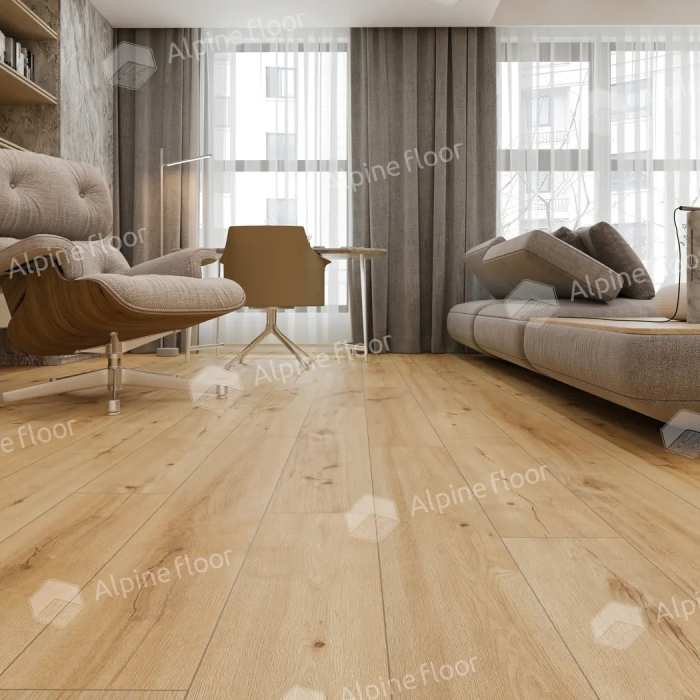 Каменно-полимерная плитка SPC Alpine Floor Pro Nature 62539 Miranda №3