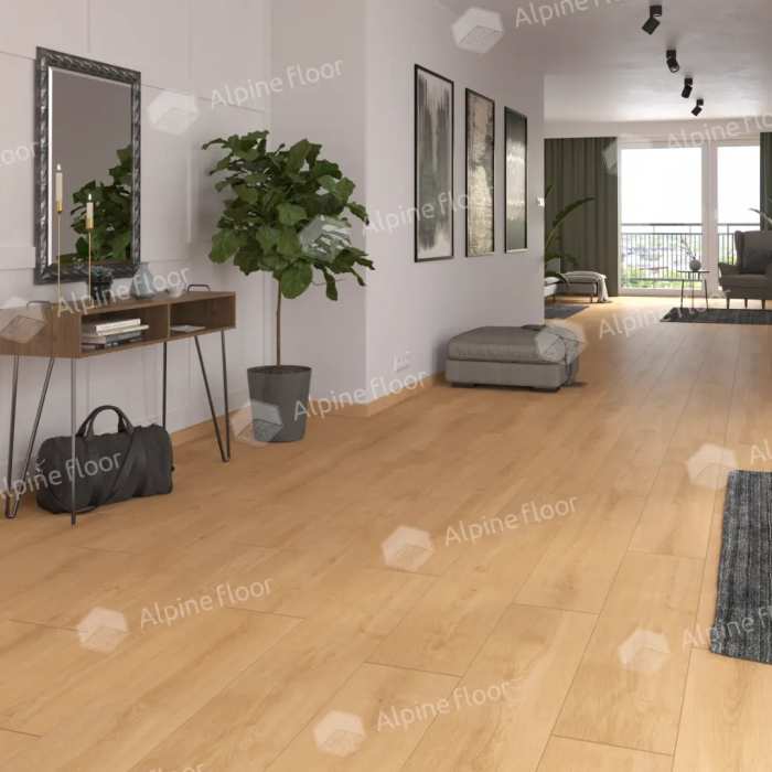 Каменно-полимерная плитка SPC Alpine Floor Pro Nature 64634 Oak Poprad №5