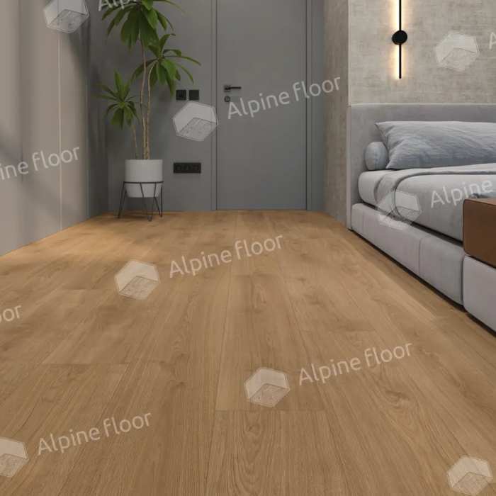 Каменно-полимерная плитка SPC Alpine Floor Pro Nature 64637 Oak Sajo №3