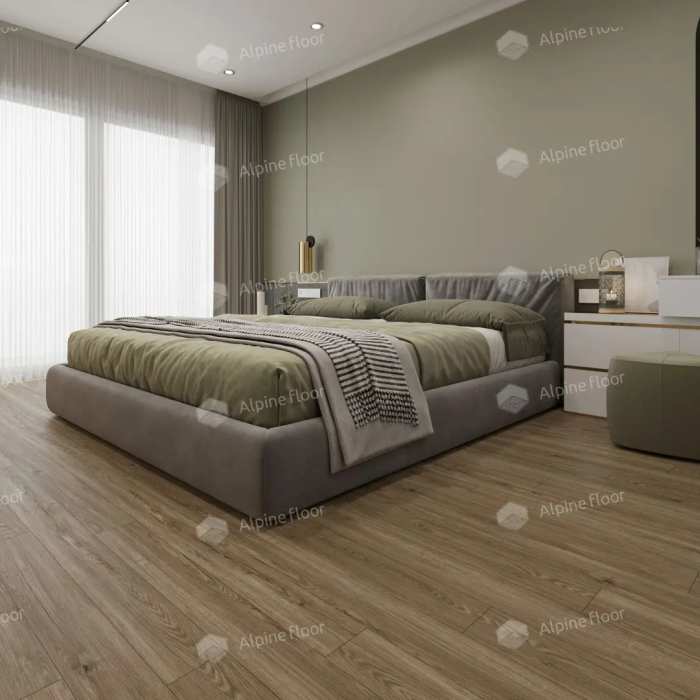 Кварцвиниловая плитка SPC Alpine Floor Sequoia ECO 6-11 Секвойя Рустикальная №4