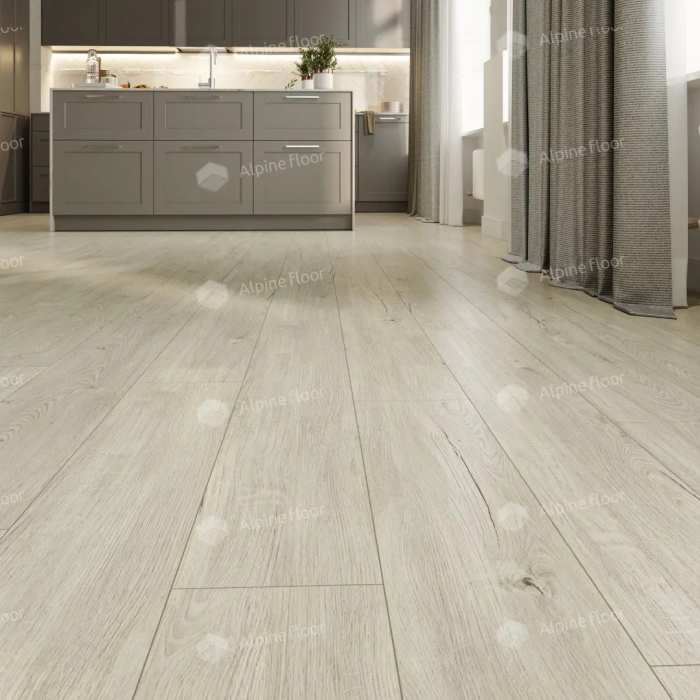 Кварцвиниловая плитка SPC Alpine Floor Sequoia ECO 6-8 Секвойя снежная №3
