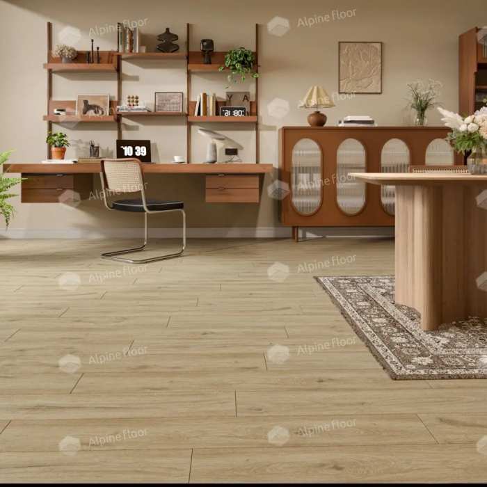 Кварцвиниловая плитка SPC Alpine Floor Solo Plus ECO 14-1001 Анданте №4
