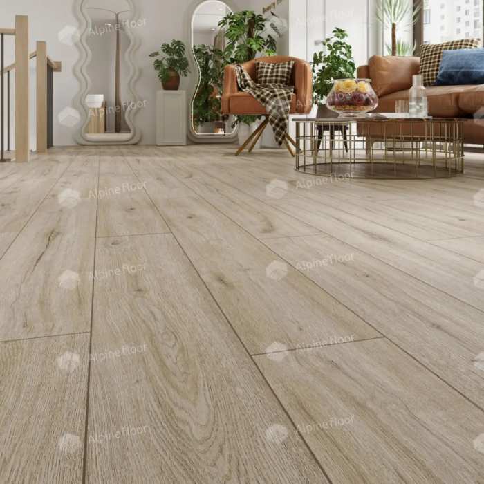 Кварцвиниловая плитка SPC Alpine Floor Solo Plus ECO 14-801 Прэсто №3