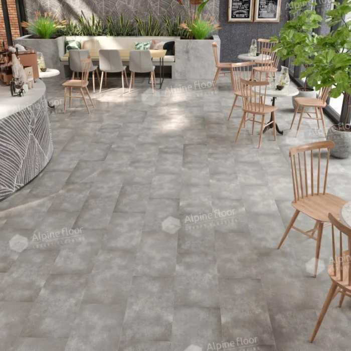 Каменно-полимерная плитка SPC Alpine Floor Stone Mineral Core ECO 4-12 Девон
