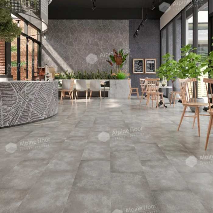 Каменно-полимерная плитка SPC Alpine Floor Stone Mineral Core ECO 4-12 Девон №3