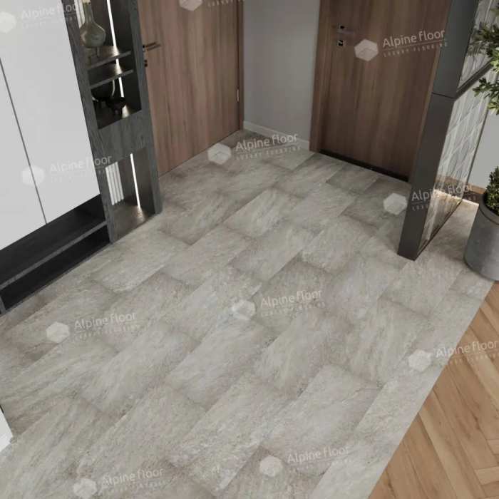 Каменно-полимерная плитка SPC Alpine Floor Stone Mineral Core ECO 4-13 Шеффилд