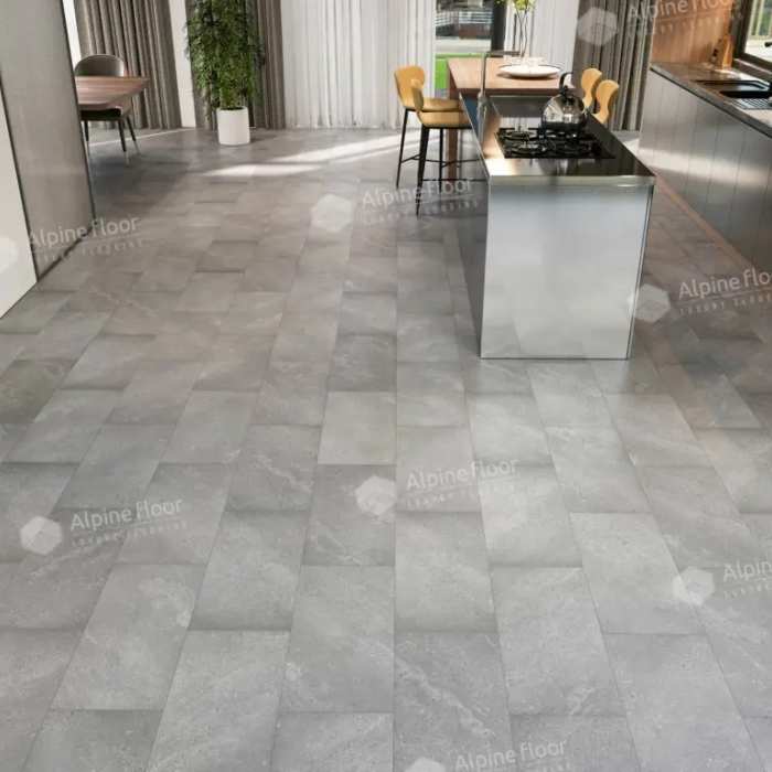 Каменно-полимерная плитка SPC Alpine Floor Stone Mineral Core ECO 4-14 Блайд