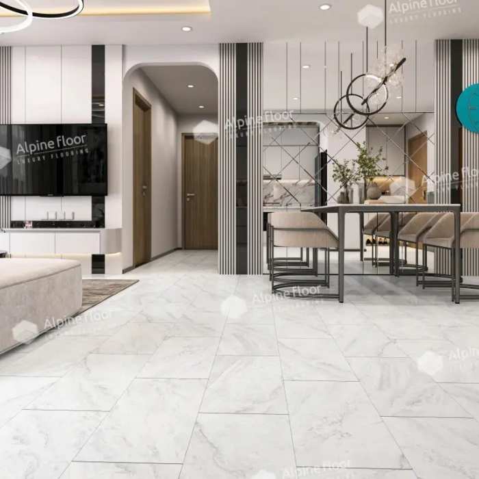 Каменно-полимерная плитка SPC Alpine Floor Stone Mineral Core ECO 4-17 Вердон