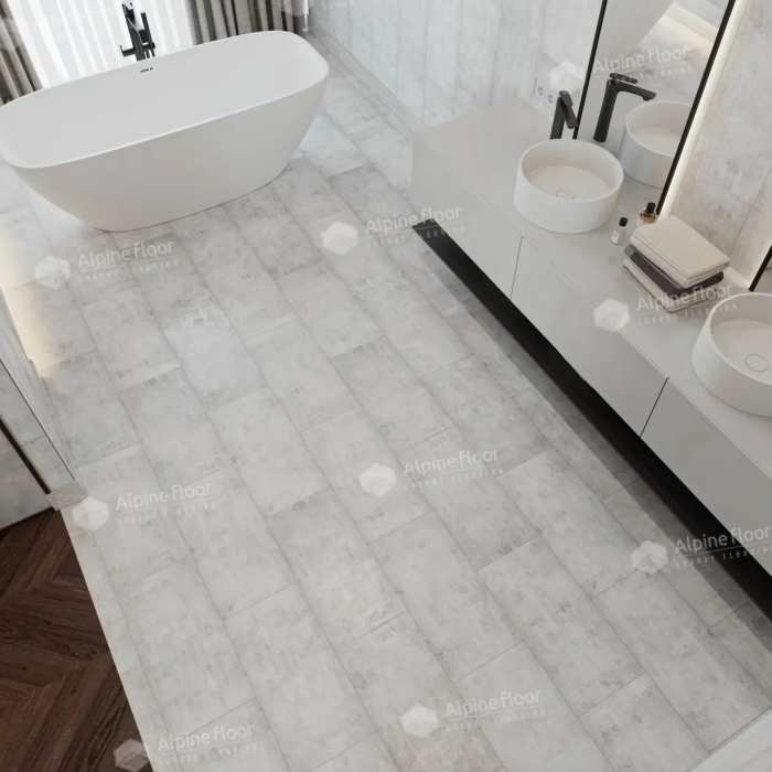 Каменно-полимерная плитка SPC Alpine Floor Stone Mineral Core ECO 4-18 Сумидеро №4
