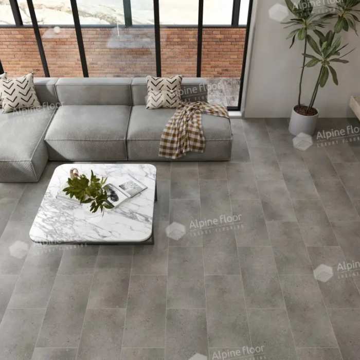Каменно-полимерная плитка SPC Alpine Floor Stone Mineral Core ECO 4-23 Майдес