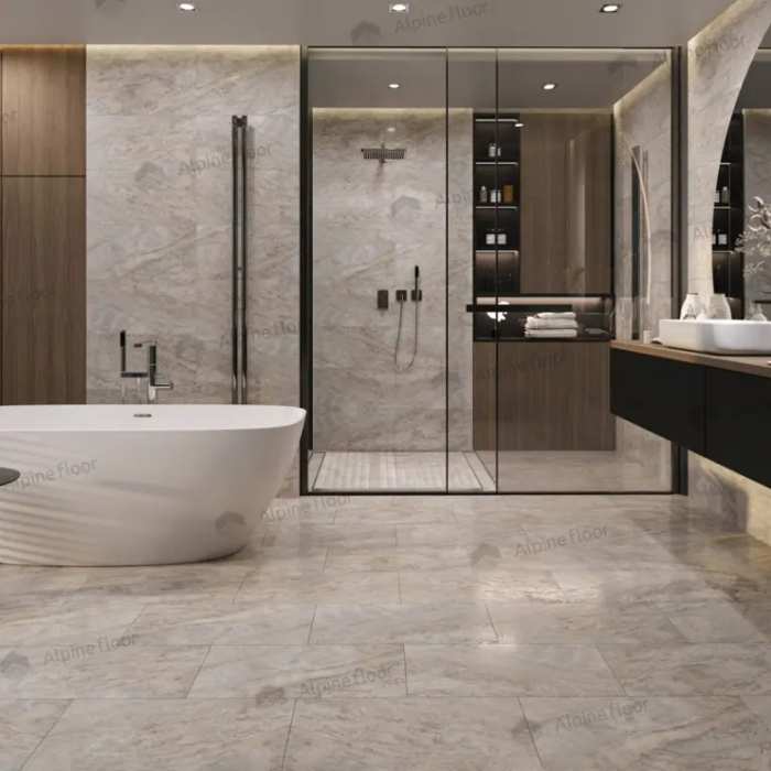 Каменно-полимерная плитка SPC Alpine Floor Stone Mineral Core ECO 4-26 Вилио