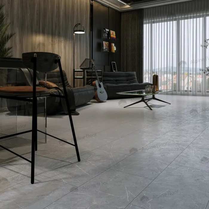 Каменно-полимерная плитка SPC Alpine Floor Stone Mineral Core ECO 4-30 Рок №3