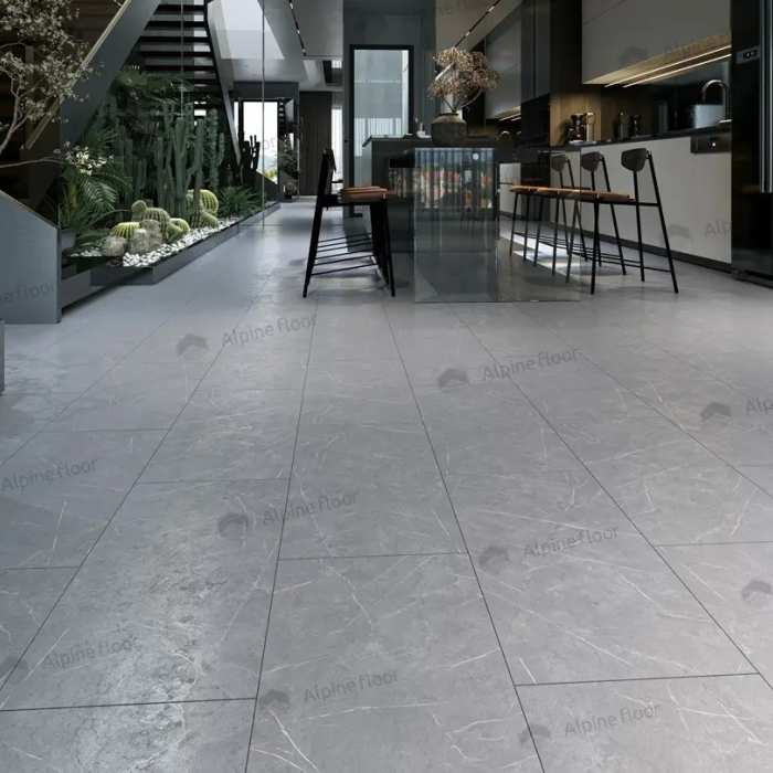 Каменно-полимерная плитка SPC Alpine Floor Stone Mineral Core ECO 4-30 Рок №4