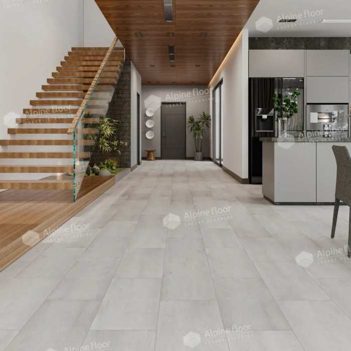 Каменно-полимерная плитка SPC Alpine Floor Stone Mineral Core ECO 4-7 Дорсет №3