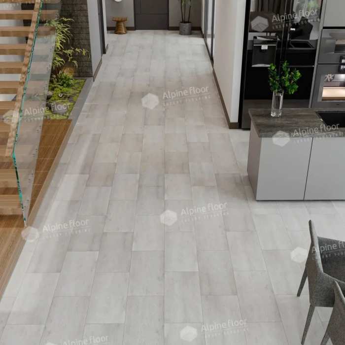 Каменно-полимерная плитка SPC Alpine Floor Stone Mineral Core ECO 4-7 Дорсет №2