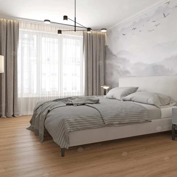 Кварцвиниловая плитка ПВХ Alpine Floor Ultra ECO 5-21 Дуб рыжий №2