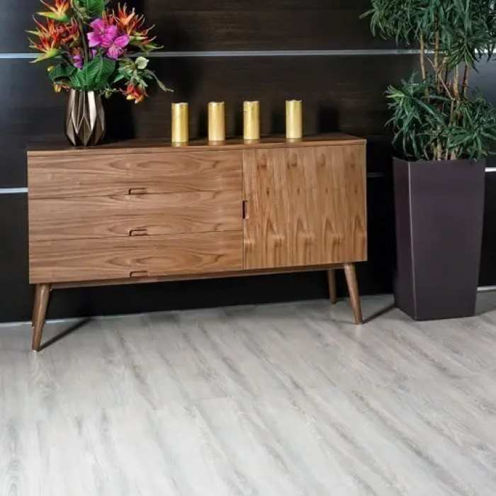 Кварцвиниловая плитка ПВХ Alpine Floor Ultra ECO 5-14 Дуб снежный №5