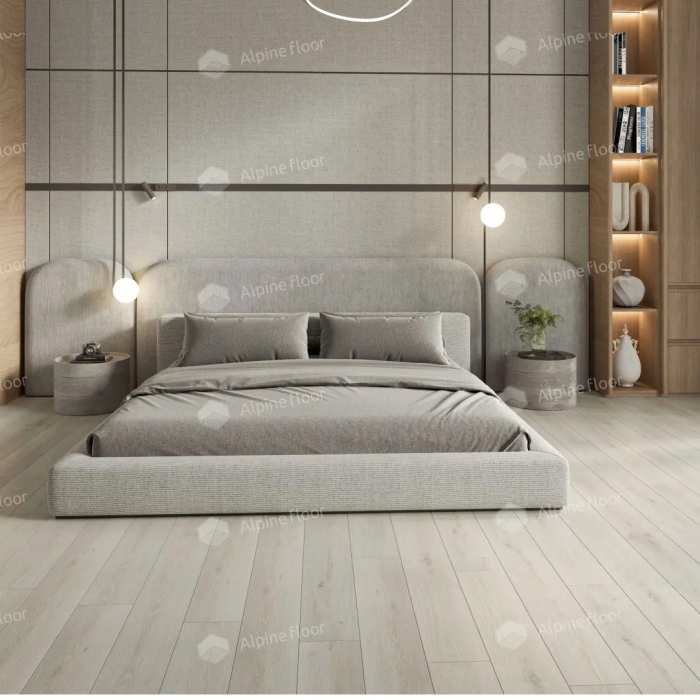 Кварцвиниловая плитка ПВХ Alpine Floor Ultra ECO 5-16 Дуб пепельный